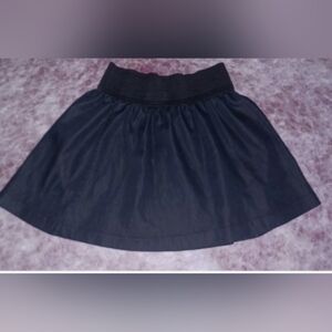NWOT Miley Cyrus & Max Azria Black Mini Skater Skirt, Size Large